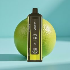 Adalya ADL 16000 PRO Puffs Jednorazowy Vape Stalowa Rura z Cyfrowym Ekranem i Limonką