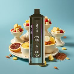 Adalya ADL 16000 PRO Puffs Jednorazowy Vape Stalowa Rura z Ekranem Cyfrowym
