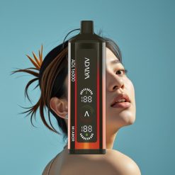 Adalya ADL 16000 PRO Puffs Jednorazowy Vape Stalowa Rura z Ekranem Cyfrowym i USB-C