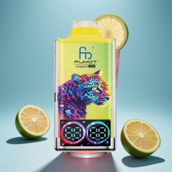 Fumot Leopard 40K Puffs Dual Mesh Pink Lemonade