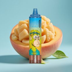 Fumot RandM Tornado 15000 Puffs 25ml Mesh 0.9 Ohm Brzoskwiniowo-mango