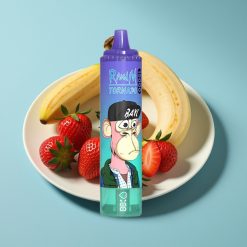 Fumot RandM Tornado 15000 Puffs 25ml Mesh 850mAh Truskawkowo-bananowy lód