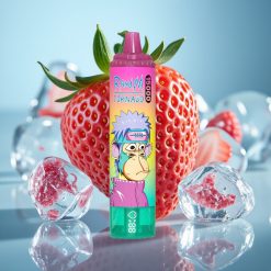 Fumot RandM Tornado 15000 Puffs 25ml Mesh 850mAh Truskawkowy lód