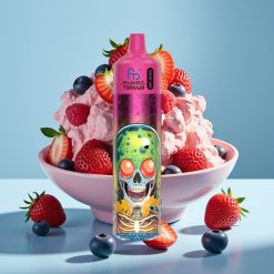 Fumot RandM Tornado 30000 Puffs 30mL 2%/5% Blueberry Strawberry Raspberry Ice Cream