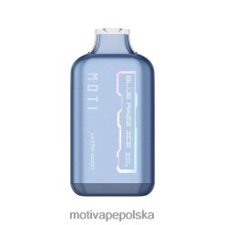 MOTI Vape Near Me - MOTI Ultra Waporyzator jednorazowy (5%, 6000 zaciągnięć) 6V86627 niebieski razz lód
