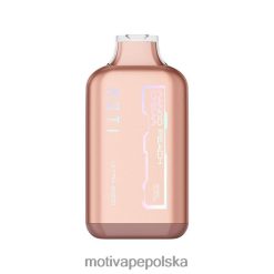 MOTI Vape Pods Polska - MOTI Ultra Waporyzator jednorazowy (5%, 6000 zaciągnięć) 6V86635 krem brzoskwiniowy z mango