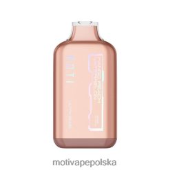 MOTI Vape Review - MOTI Ultra Waporyzator jednorazowy (5%, 6000 zaciągnięć) 6V86636 arbuz mango brzoskwinia