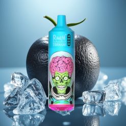 RandM Tornado 9000 Puffs 18 mL Mesh RGB 54 Smaków Black Dragon Ice