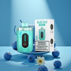 Razz Bar 50K Puffs 1.0 Ohm Mesh 650 Mah Mr Blue