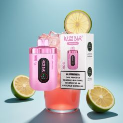 Razz Bar 50K Puffs 1.0 Ohm Mesh Pink Lemonade