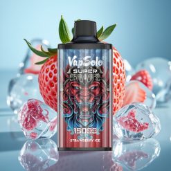 Vapsolo Super 15000 Puffs 40ml 850mah Type-C Strawberry Ice