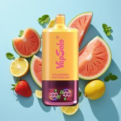 VapSolo Triple 30000 Puffs 40ml 3 Zasobniki Type-C Truskawka Arbuz & Lemon Brzoskwinia