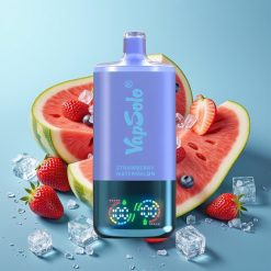 VapSolo Triple 30000 Puffs 40ml Type-C Strawberry Watermelon & Blueberry Ice