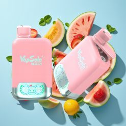 Vapsolo Twins 20000 Puffs 40ml 50mg Strawberry Ice & Mango Peach Watermelon