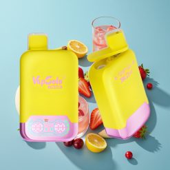 Vapsolo Twins 20000 Puffs 40ml Dual Tank Type-C Strawberry Banana & Fizzy Cherry