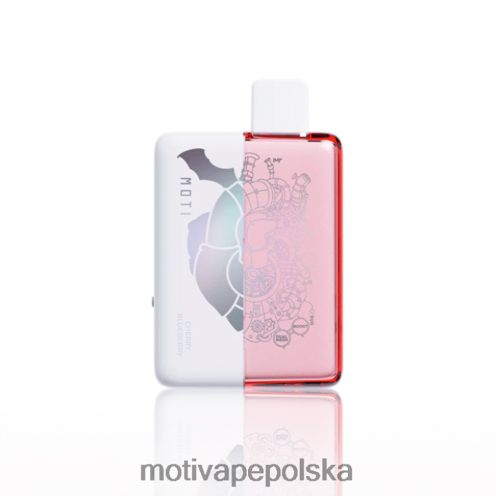 MOTI Vape For Sale - MOTI Duo 9000 jednorazowych waporyzatorów (5%, 9000 zaciągnięć) 6V86669 wiśnia, jagoda