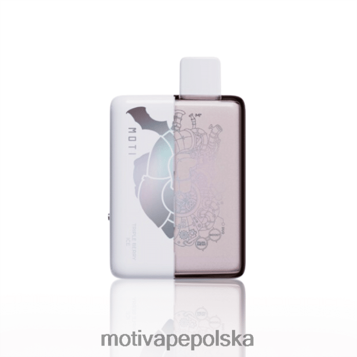 MOTI Vape Polska - MOTI Duo 9000 jednorazowych waporyzatorów (5%, 9000 zaciągnięć) 6V86671 potrójny lód jagodowy