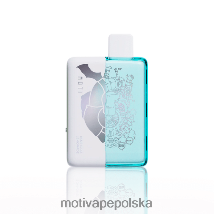 MOTI Vape Price - MOTI Duo 9000 jednorazowych waporyzatorów (5%, 9000 zaciągnięć) 6V86664 niebieska lemoniada razz