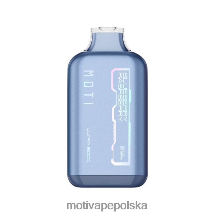 MOTI Vape For Sale - MOTI Ultra Waporyzator jednorazowy (5%, 6000 zaciągnięć) 6V86629 jagoda malina