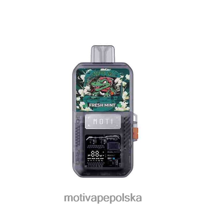 MOTI Vape Kit Polska - MOTI Go Pro jednorazowy moduł + urządzenie 6V86680 świeża mięta